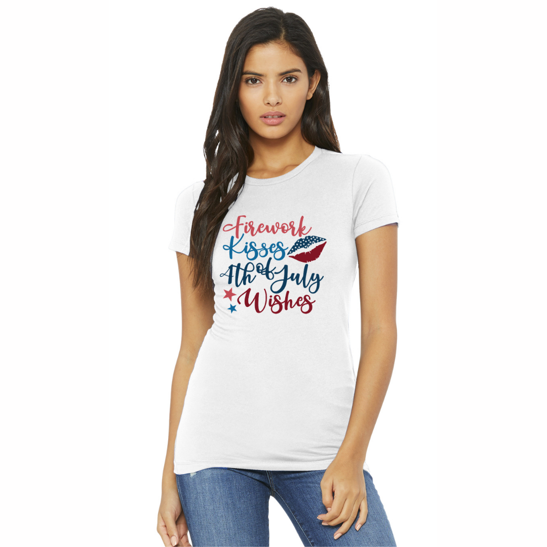 T-shirt « Firework Kisses & Wishes »