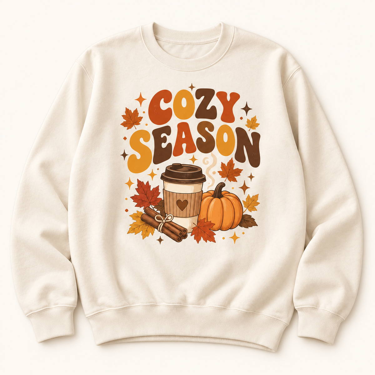 Cozy Season Fall Graphic Crewneck