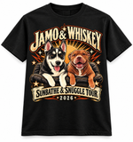 Custom Pet Tour T-Shirt | Personalized Front & Back