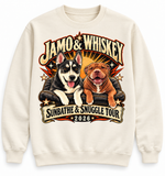 Custom Pet Tour Crewneck | Personalized Front & Back