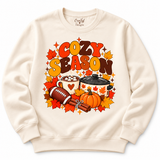 Cozy Season Fall Sweatshirt