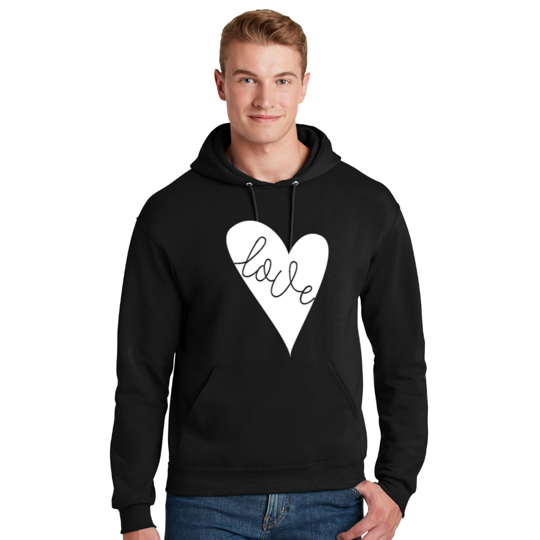 Heart Love - Unisex Hoodie