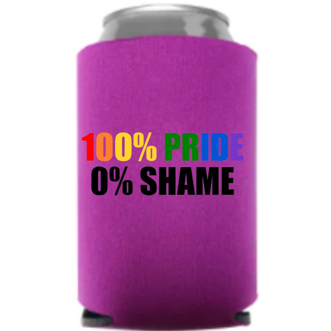 100% Orgullo 0% Desvergonzado - Koozie
