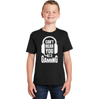 Can't Hear You I'm Gaming - Camiseta juvenil