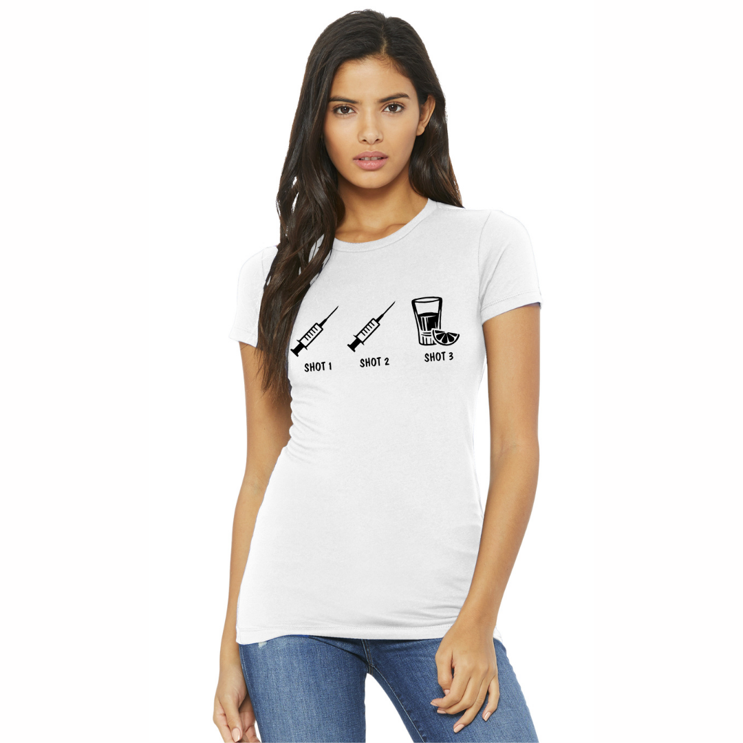 Shot 1, 2, 3 - T-shirts pour hommes et femmes
