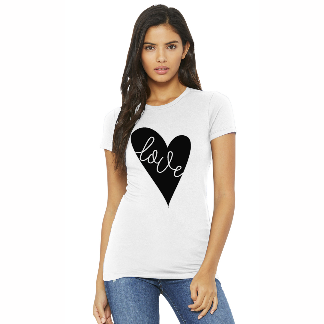 Heart Love - Men's and Women's T-Shirts