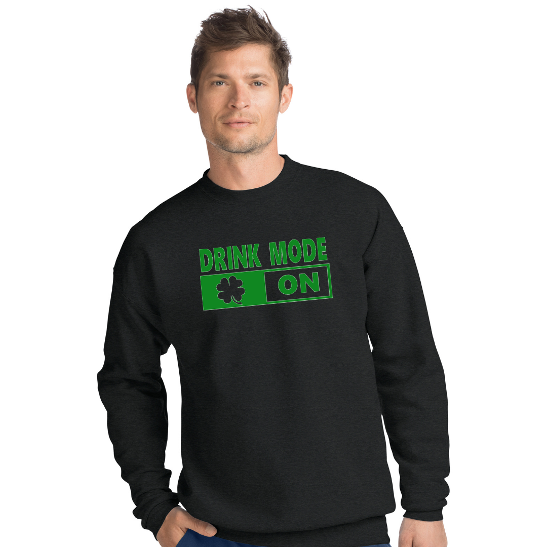 Sweat-shirt « Drink Mode On »