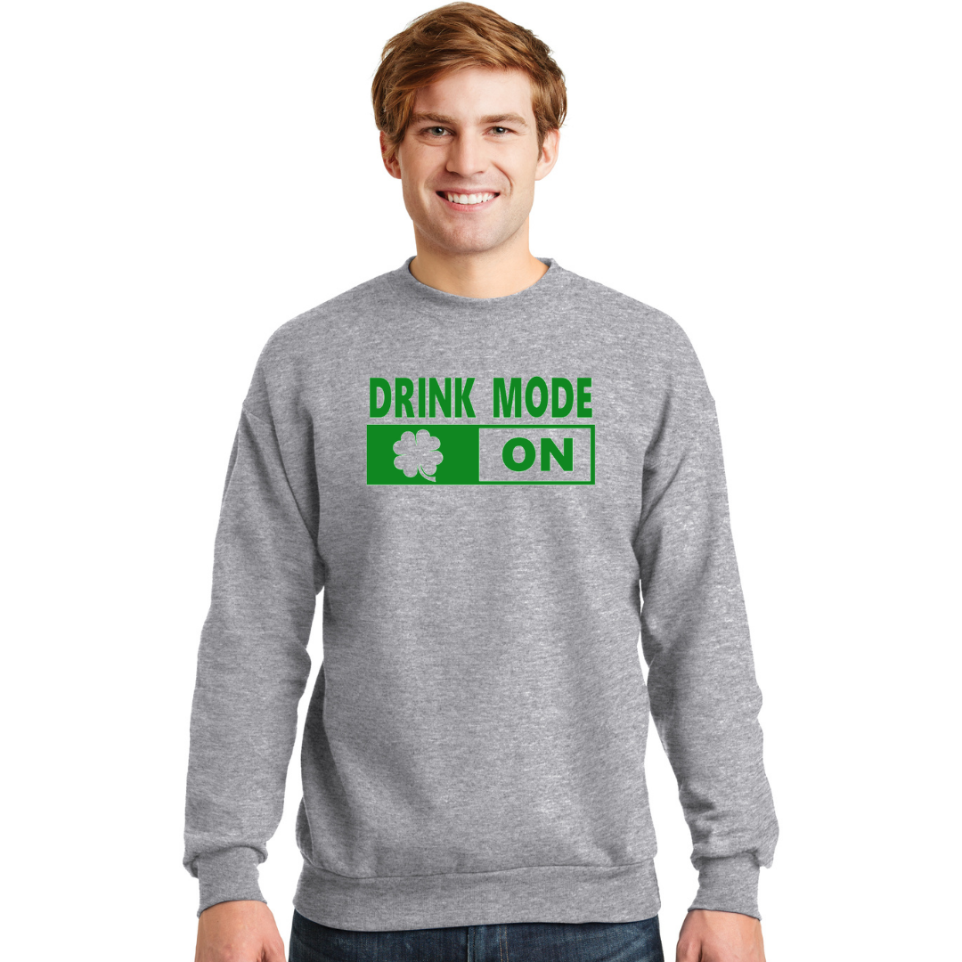 Sweat-shirt « Drink Mode On »