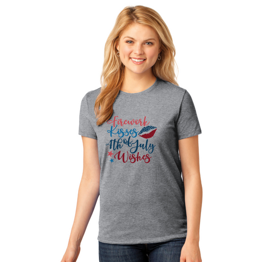 Firework Kisses & Wishes T-Shirt