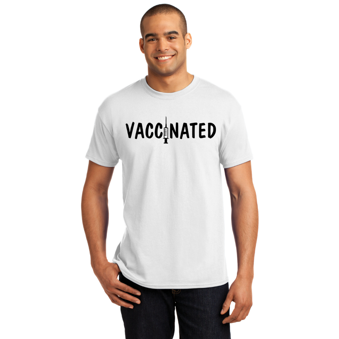 Vacciné - T-shirts pour hommes et femmes