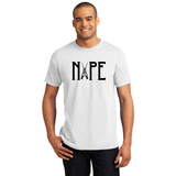 Nope (Not Vaxxed) - Men's and Women's T-Shirts