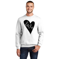 Coeur Amour - Sweat-shirt unisexe