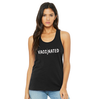 Vacunada - Camiseta sin mangas para mujer
