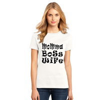 Momma, Boss, Wife - Women's T-Shirt