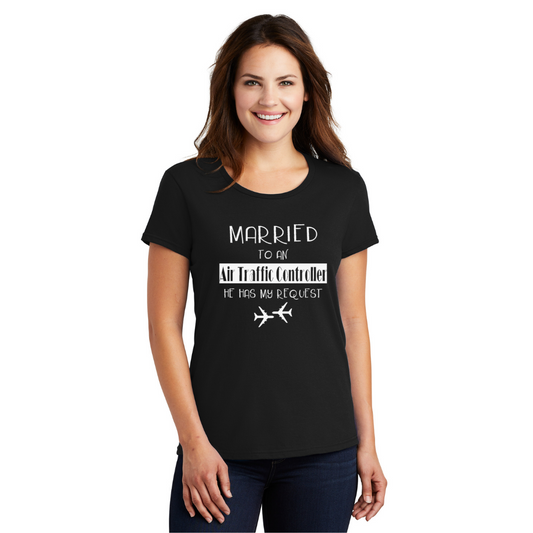 Married to an ATC - Women's T-Shirt