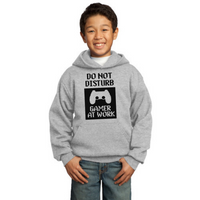 Do Not Disturb Gamer at Work - Youth Hoodie