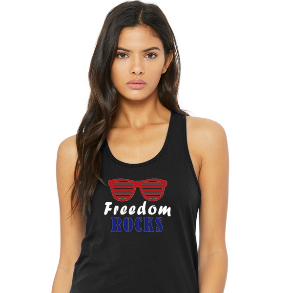 Freedom Rocks - Camiseta sin mangas para mujer