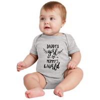 Daddy's Girl Mommy's World - Onesie