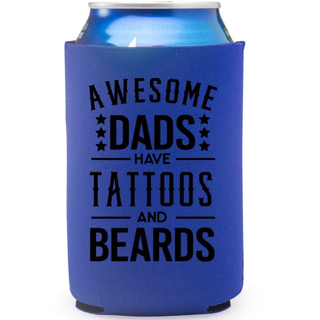 Los papás impresionantes tienen tatuajes y barbas - Koozie