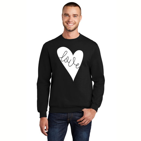 Heart Love - Unisex Sweatshirt