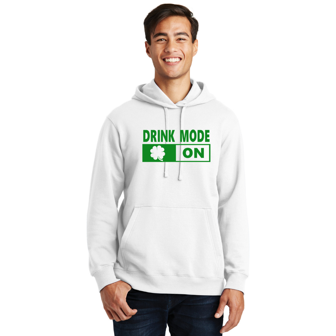 Sweat à capuche « Drink Mode On »