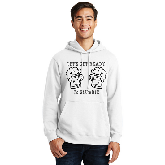 Preparémonos para tropezar - Sudadera con capucha unisex