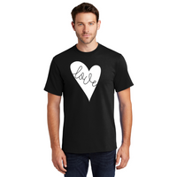 Heart Love - Men's and Women's T-Shirts