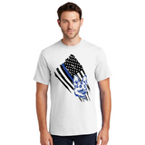 K9 American Flag- Men's and Women's T-Shirts