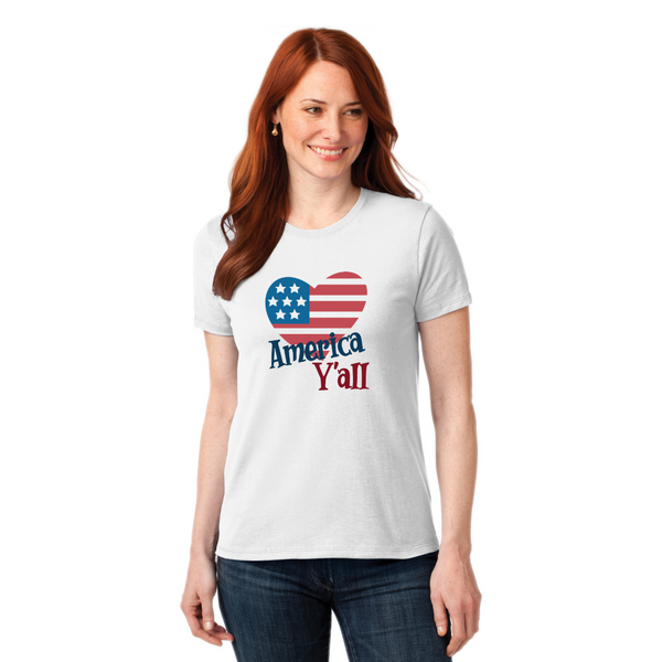 America Y'all - T-shirts pour hommes et femmes