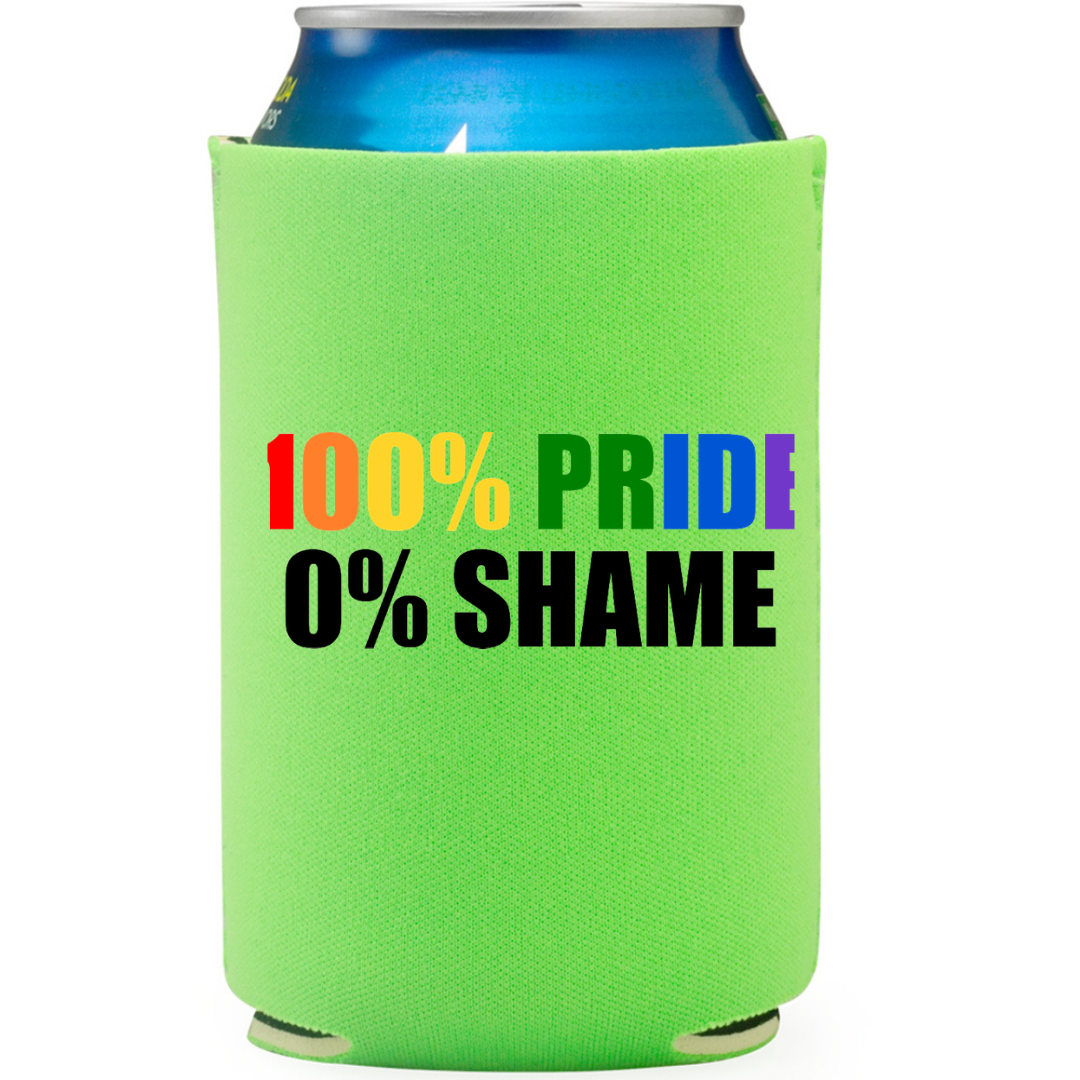 100% Orgullo 0% Desvergonzado - Koozie