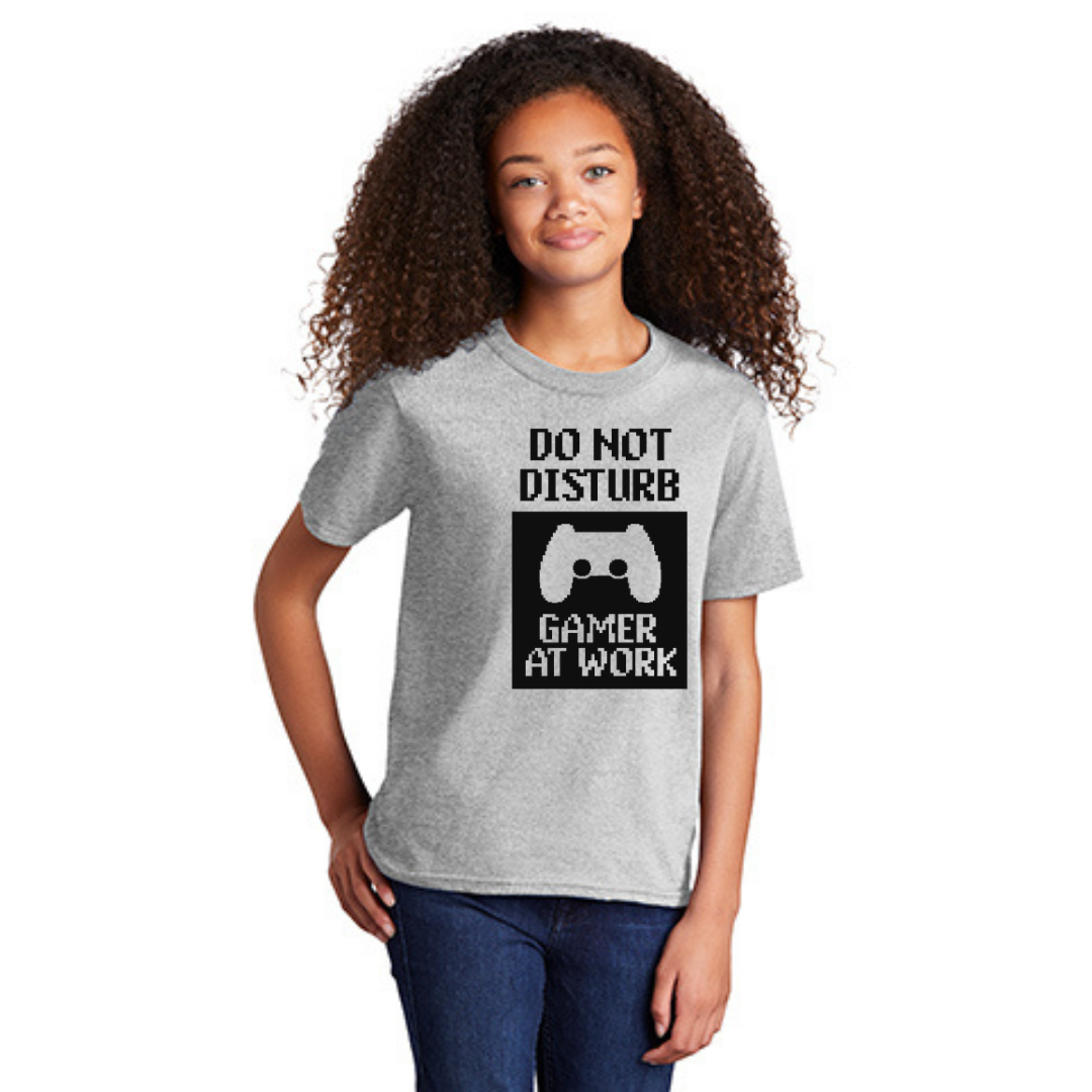 Ne pas déranger les joueurs au travail - T-shirt pour jeunes