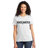 Vaccinated - Men's and Women's T-Shirts