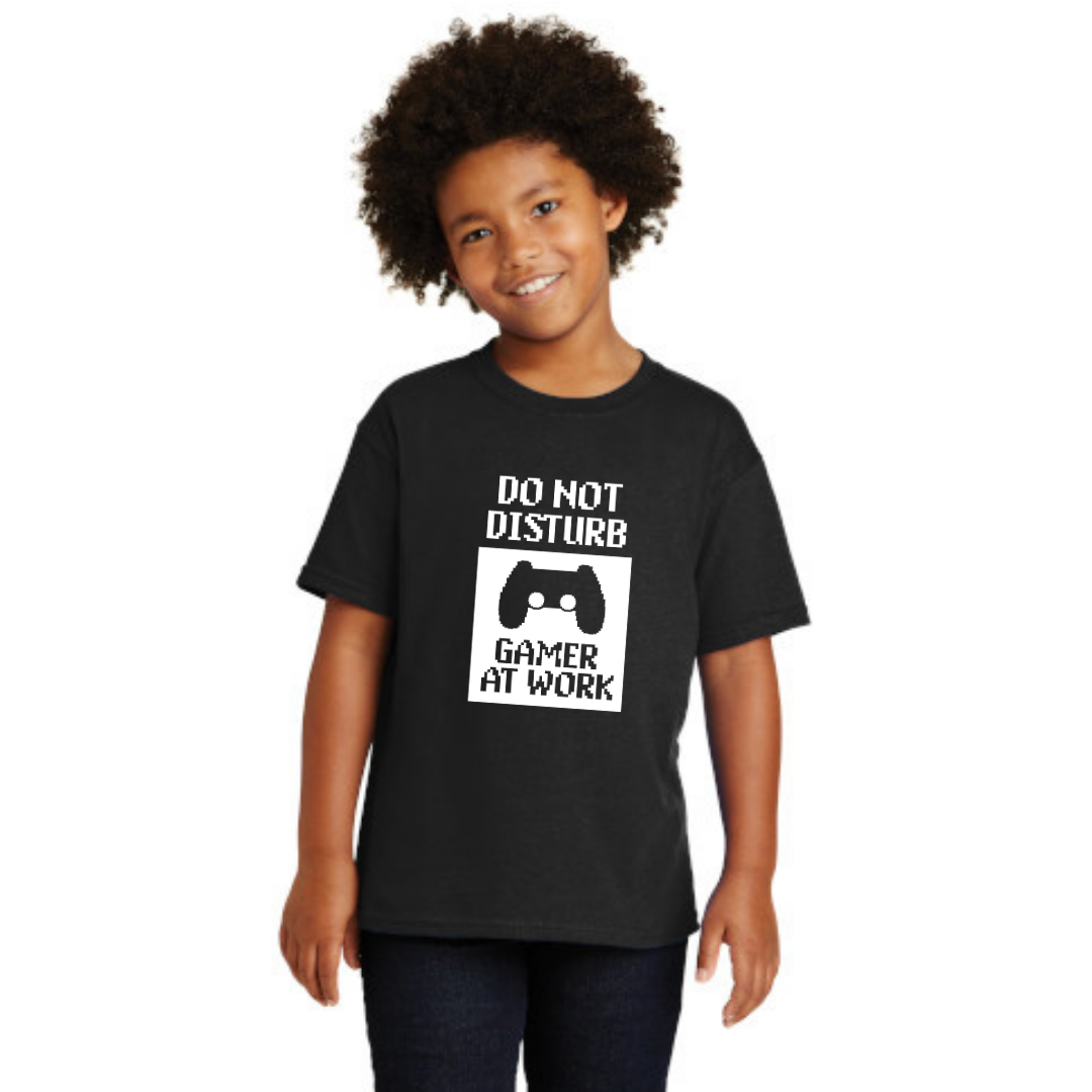 Ne pas déranger les joueurs au travail - T-shirt pour jeunes