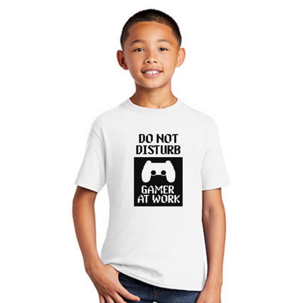 Do Not Disturb Gamer at Work - Youth T-Shirt