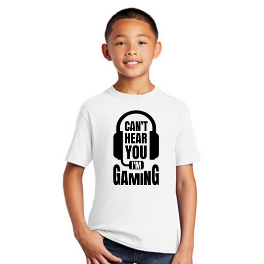 Je ne t'entends pas, je joue - T-shirt pour jeunes