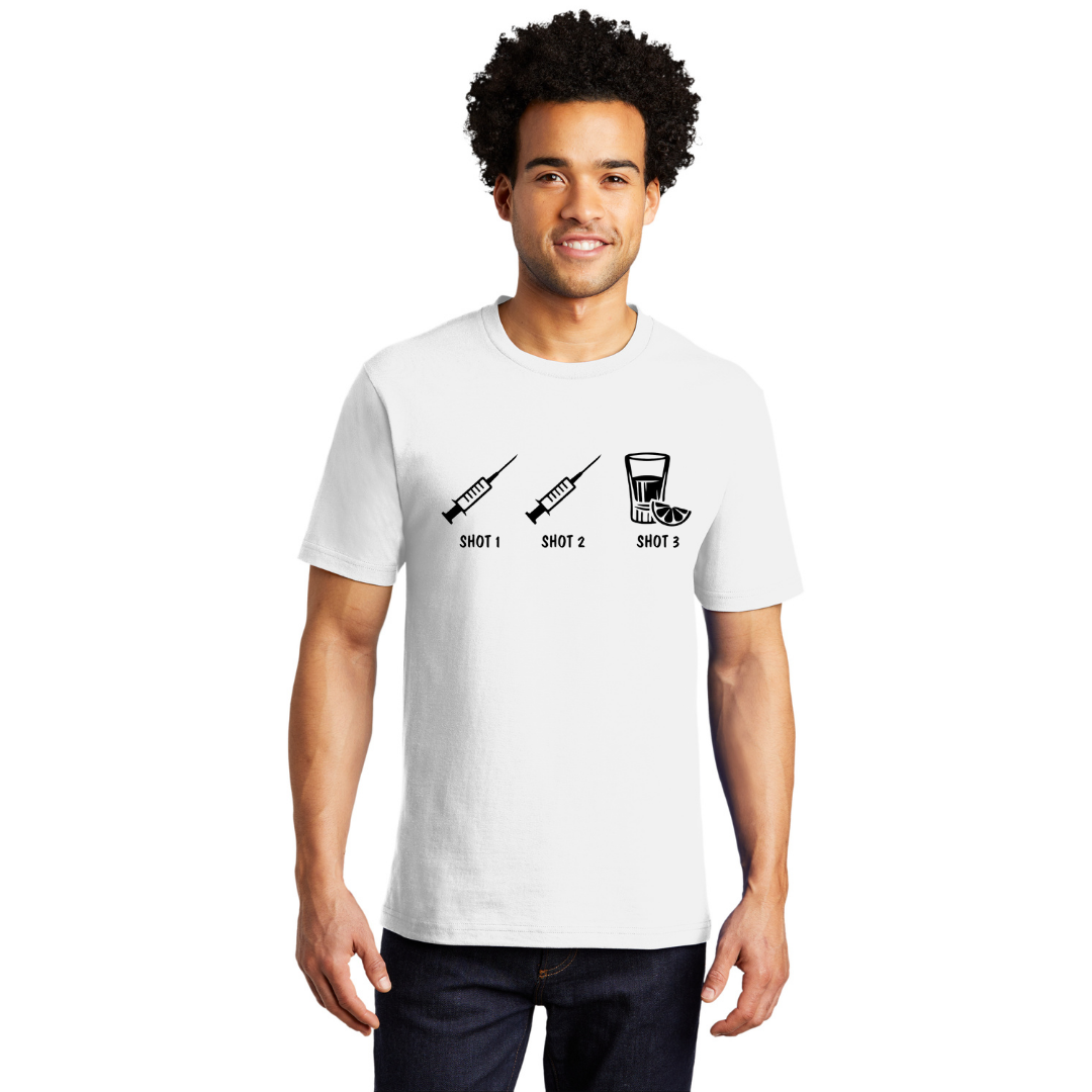 Shot 1, 2, 3 - T-shirts pour hommes et femmes