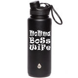 Momma, Boss, Wife - Water Bottle