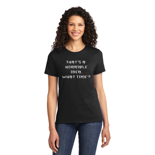 C'est une idée horrible - T-shirt pour femmes