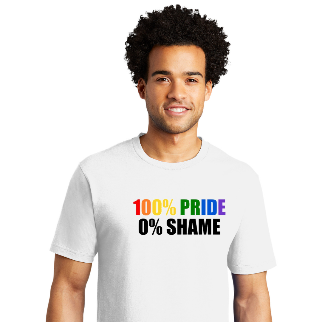 100% Fierté 0% Honte - T-shirts pour hommes et femmes