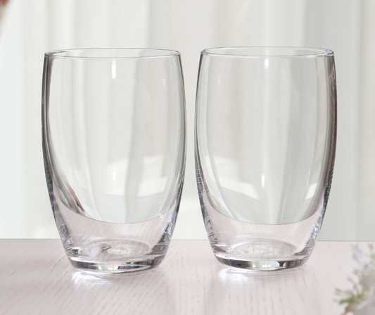 Personalized Stemless Wine Glasses - Set of 2