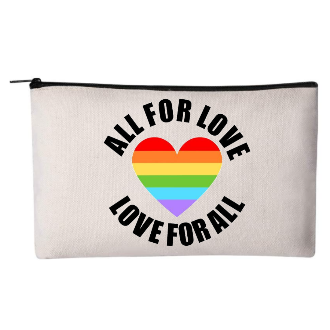 All For Love Cosmetic Bag